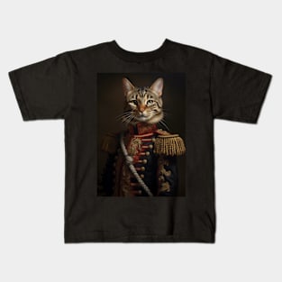 Cat General Kids T-Shirt